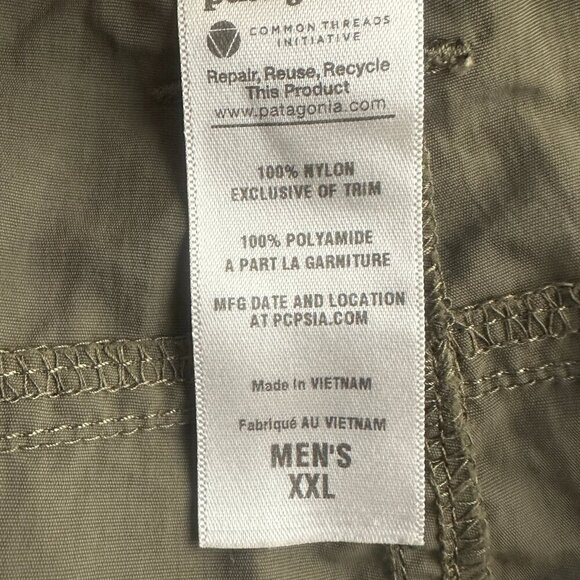 PATAGONIA Home Water Shorts 7” in Basin Green - size XXL - Picture 8 of 10